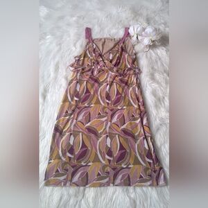 Dkny Multicolor Sleeveless Dress Size M